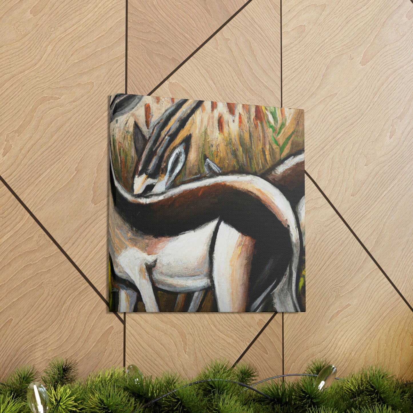 Antelope in Expressionism - Canvas