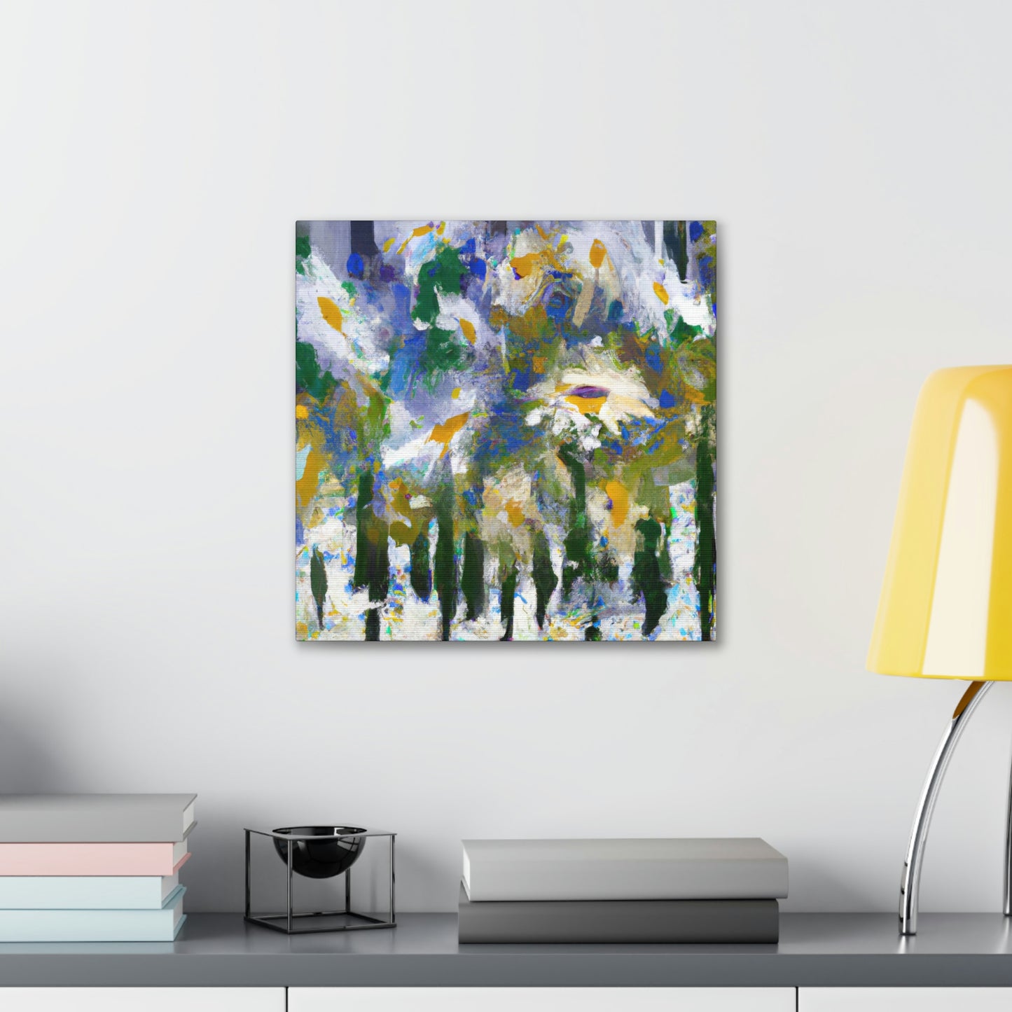 Daisy in Abstraction - Canvas