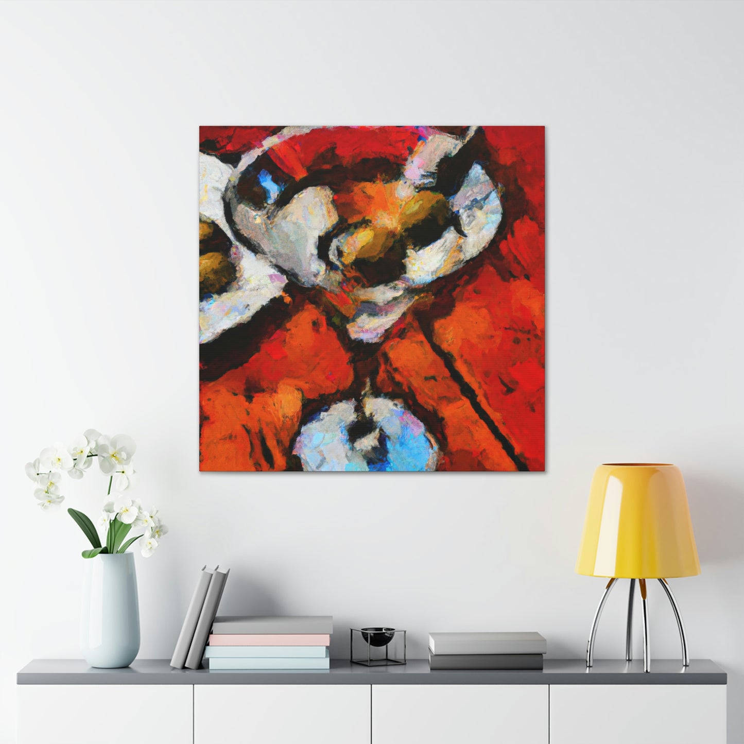 "Martini: Expressionist Dream" - Canvas