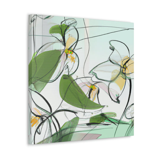 Jasmine in Art Deco - Canvas