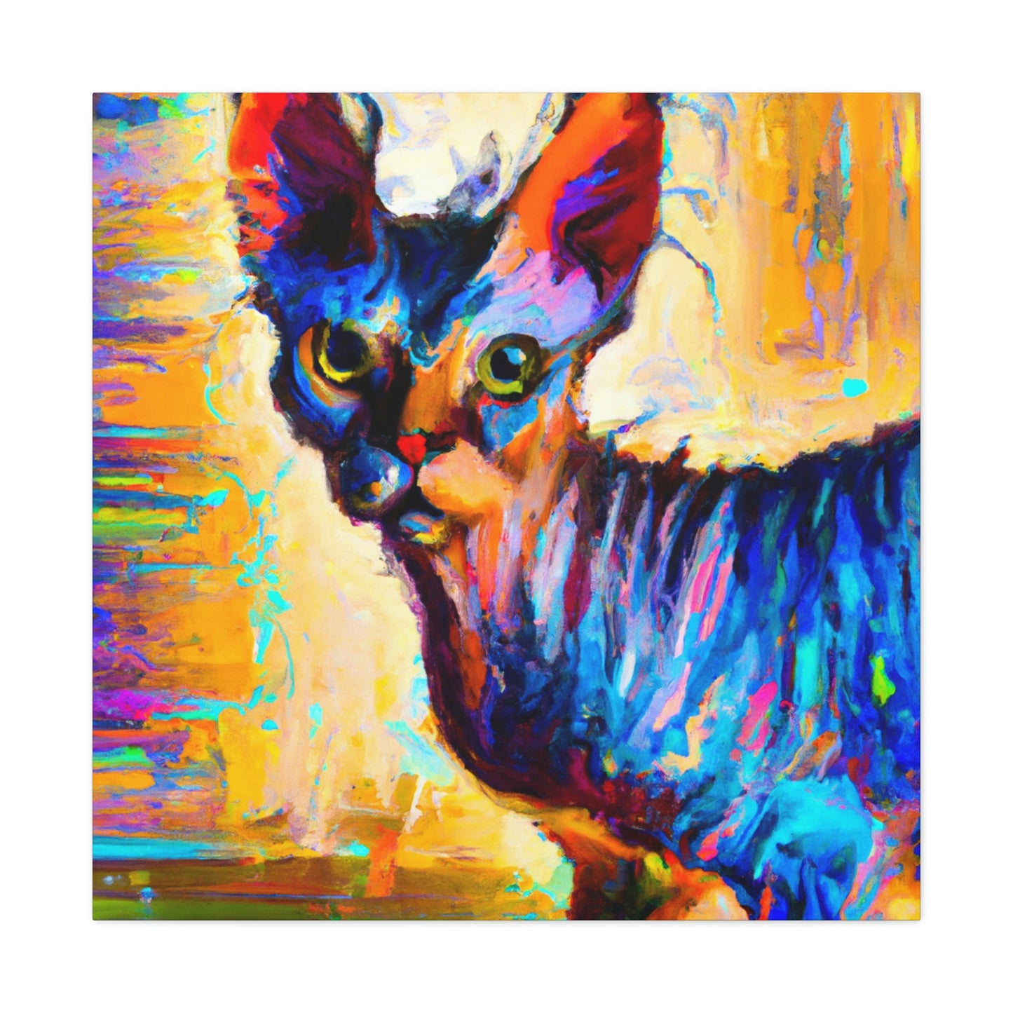 Mysterious Sphynx Shade - Canvas