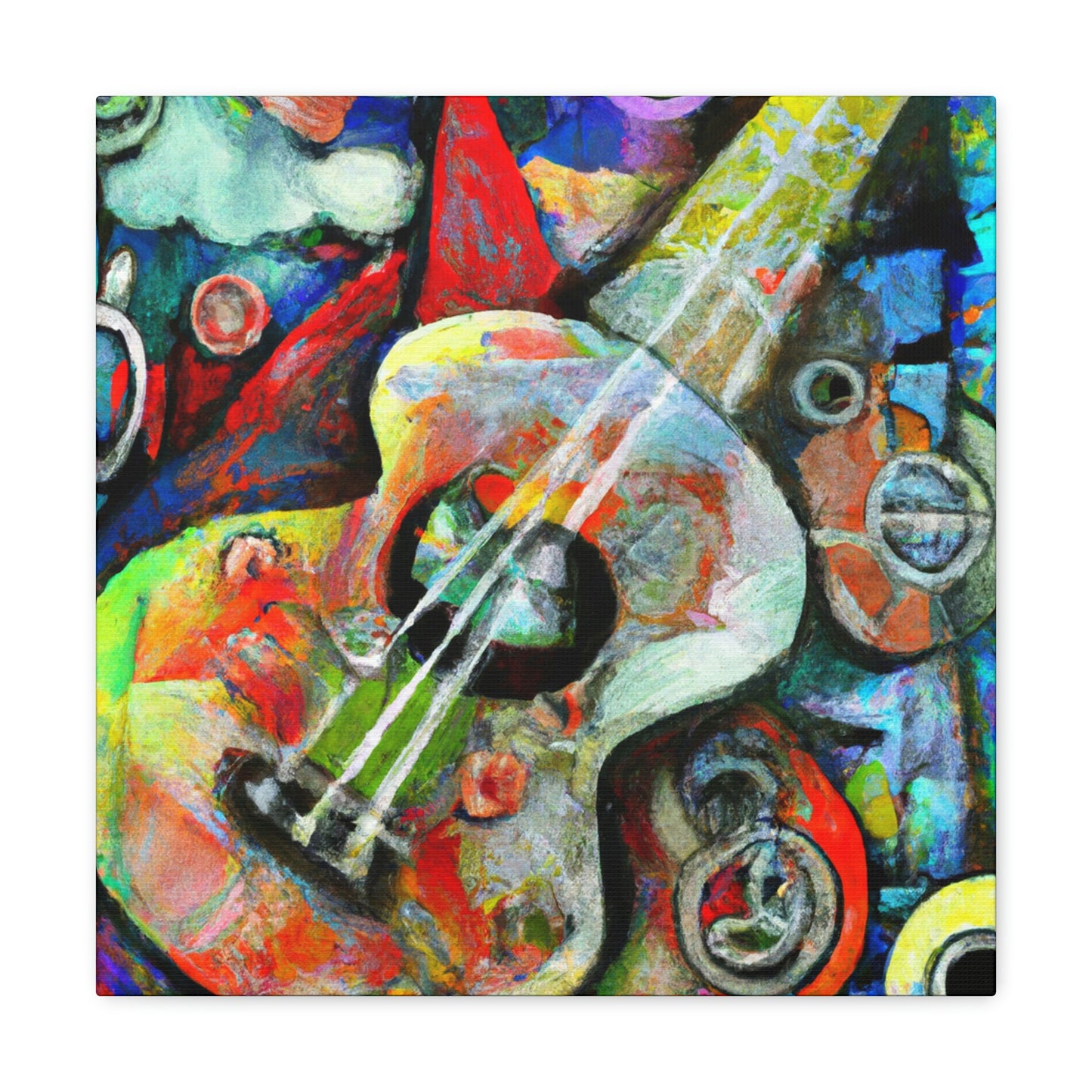 Ukelele in Dreamscape - Canvas