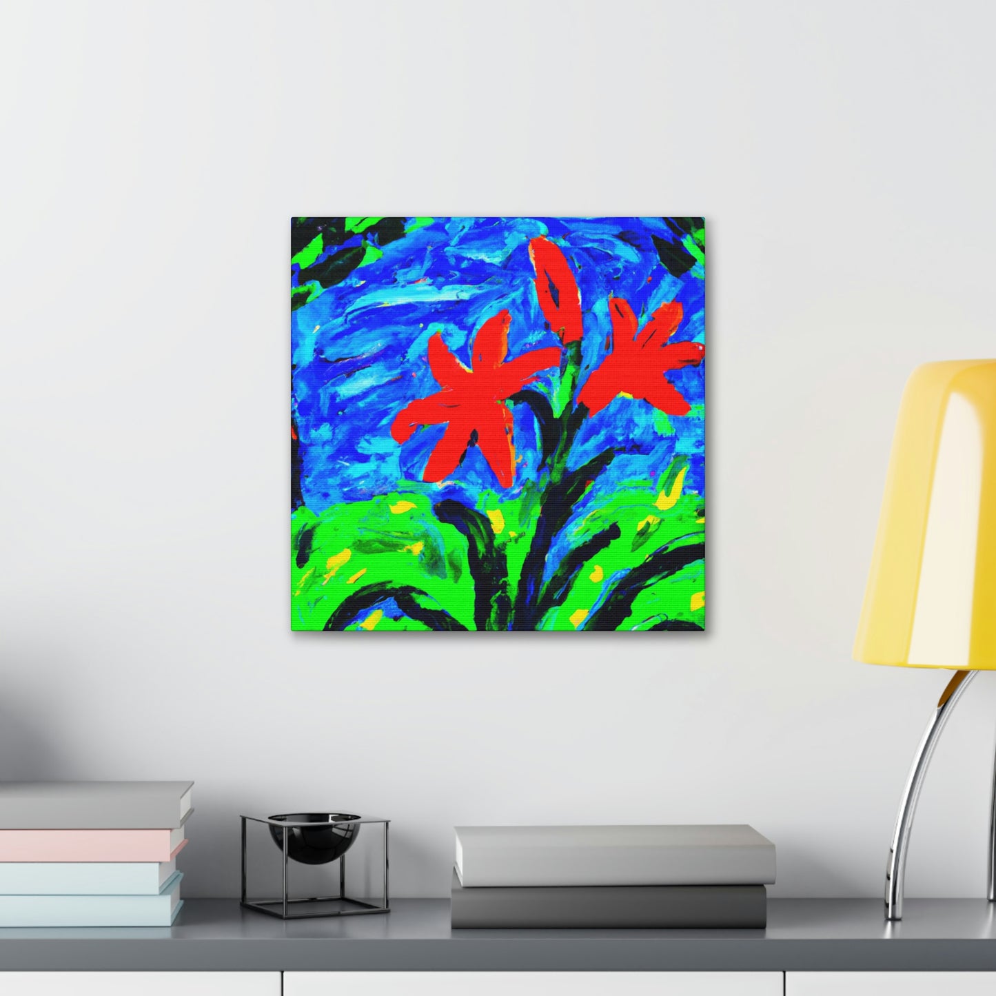 Lily in Expressionism - Canvas