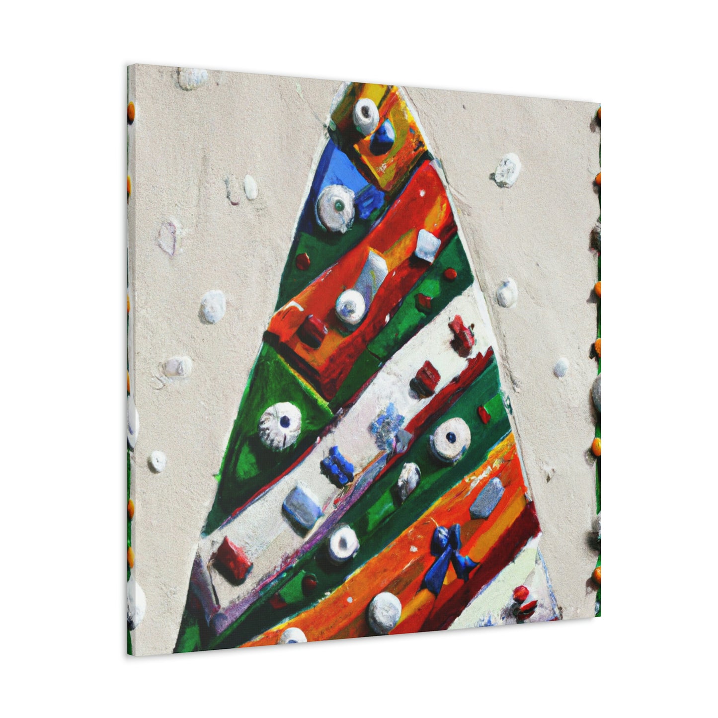 "Christmas Tree Fantasyland" - Canvas