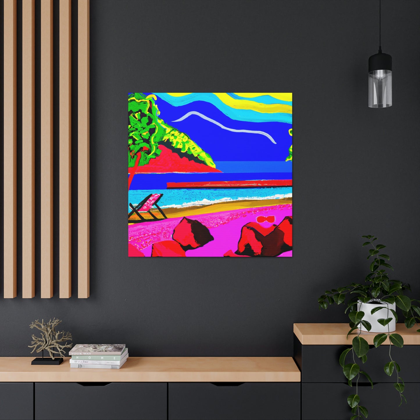 "Fauve Beach Colours" - Canvas