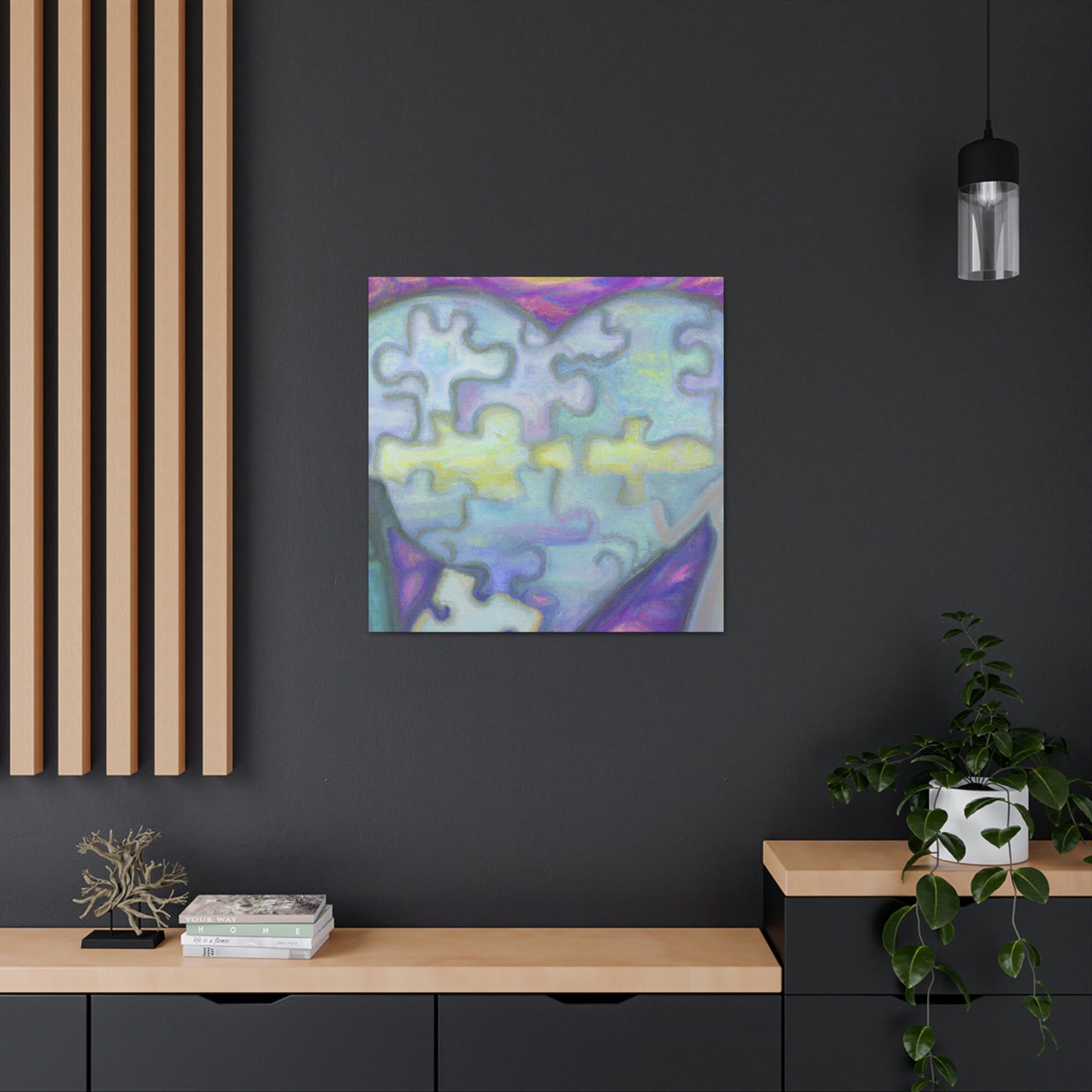 Love's Joyous Puzzle - Canvas