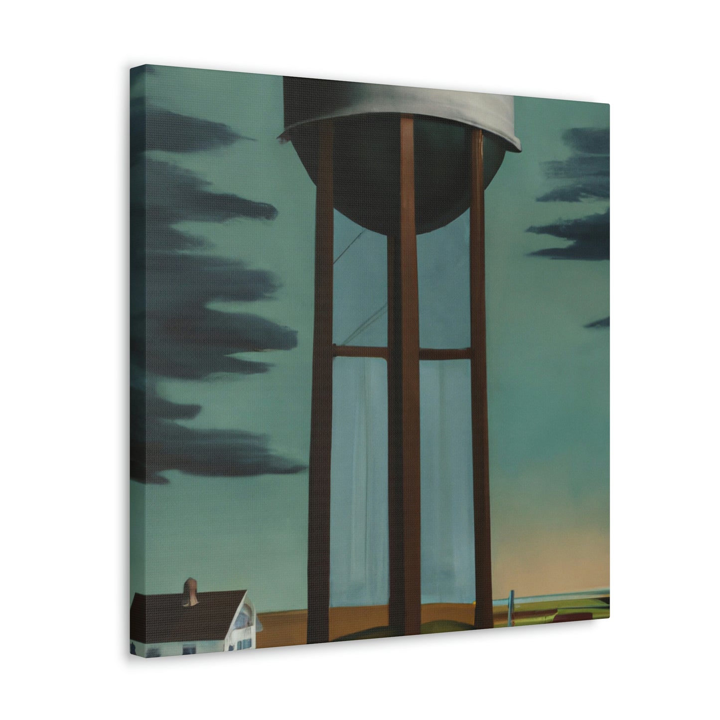 "Towering Water Surrealism" - Canvas