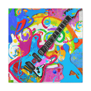 Electric Guitar Jolt - Canvas