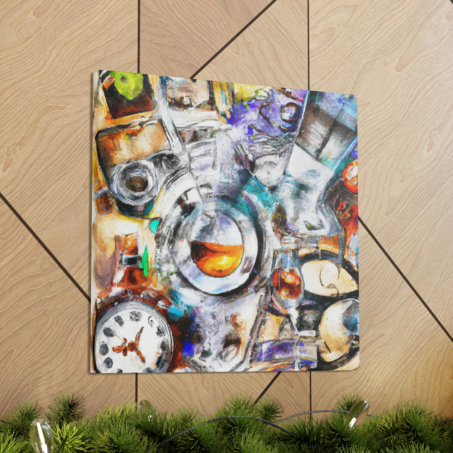 "Beer in a Steampunk" - Canvas