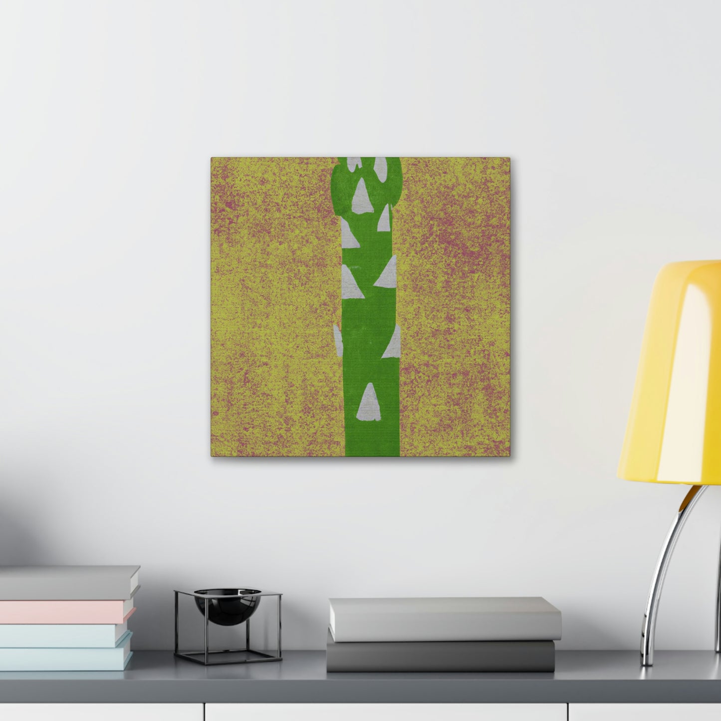 Asparagus Abstraction - Canvas