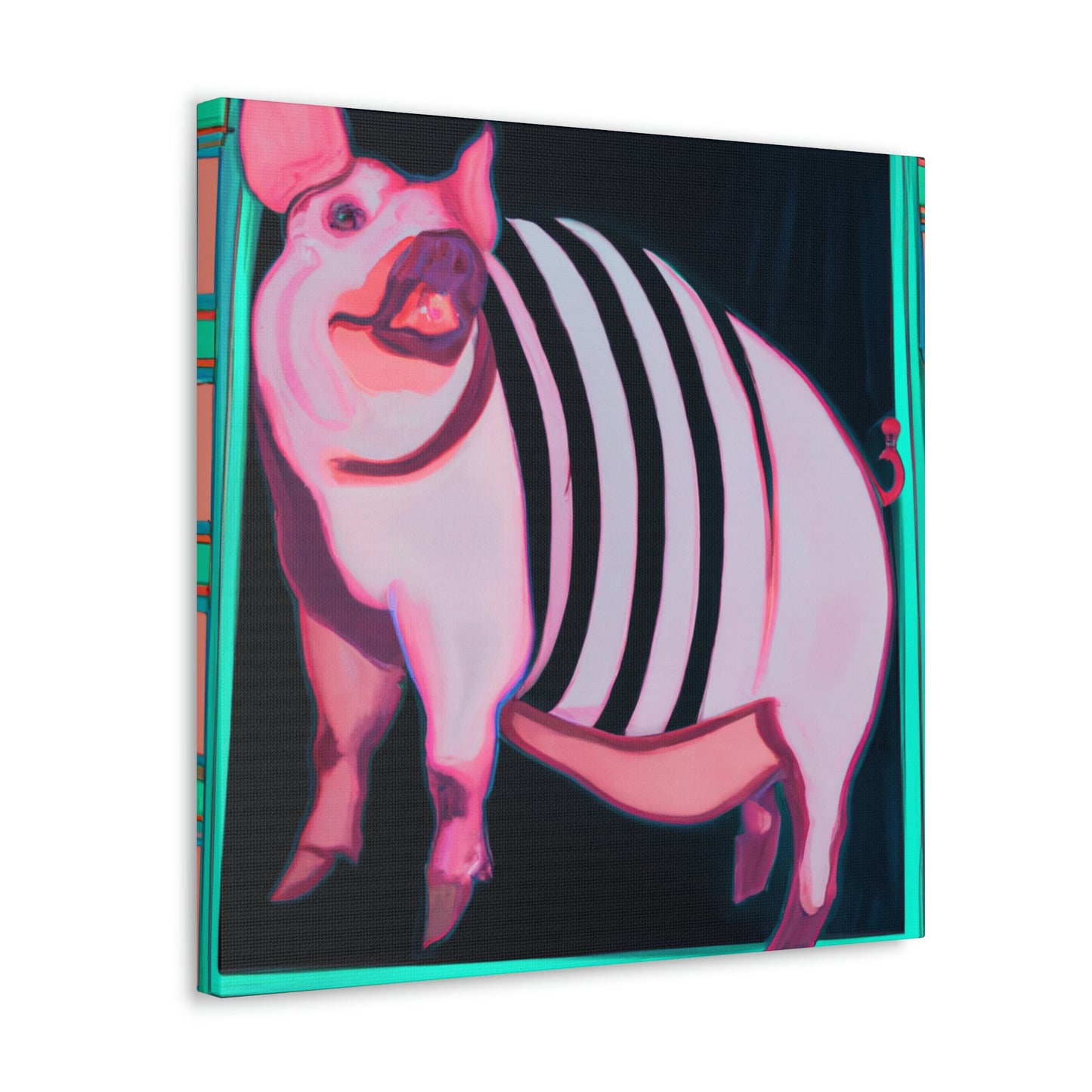 Pig of Mirrors Shine - Canvas