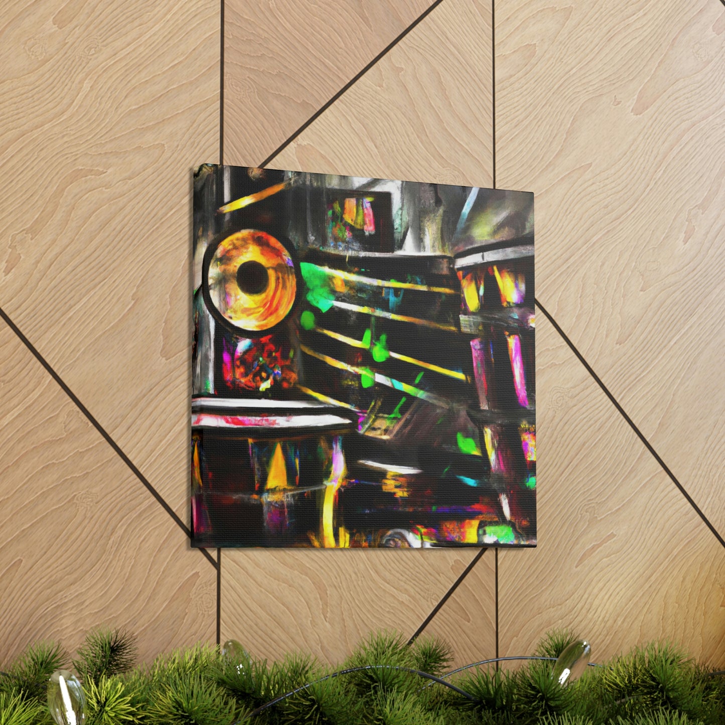 "Bongos in Expressionism" - Canvas