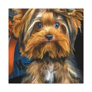 "Yorkshire Terrier Surrealism" - Canvas