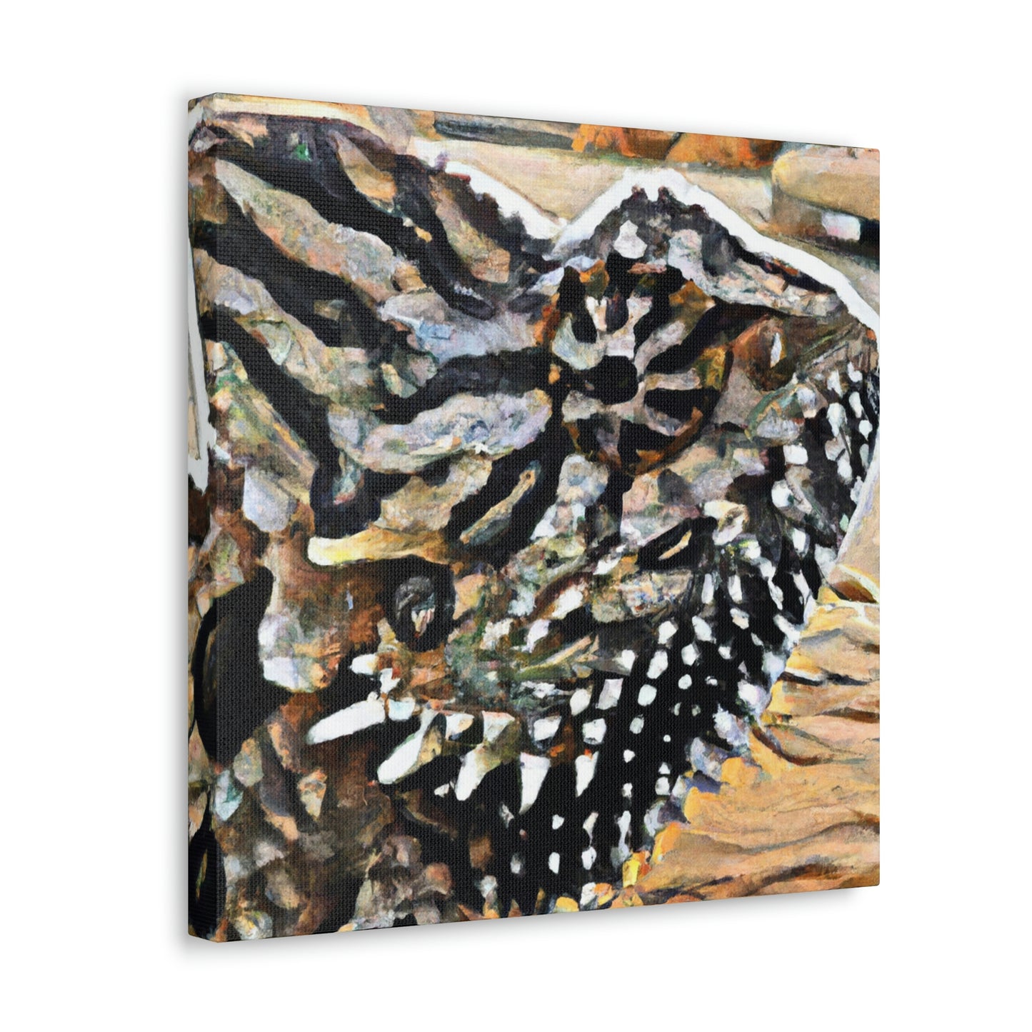 Horned Lizard Radiance - Canvas