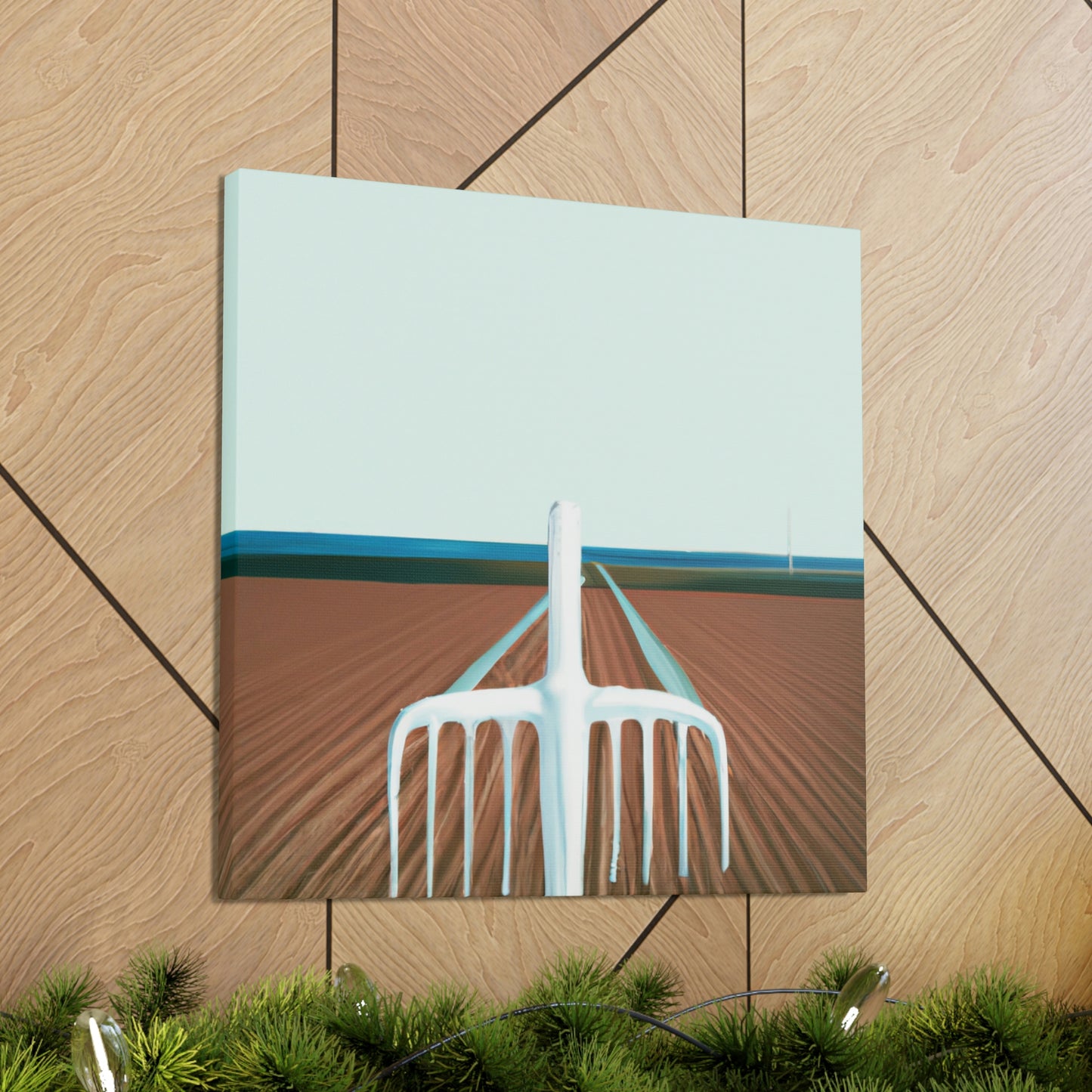 "Pitchfork in Surrealism" - Canvas