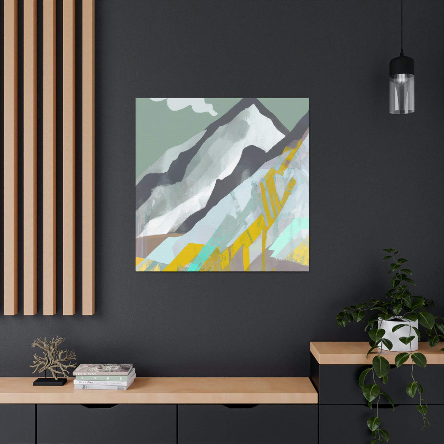 Mountain Majesty Painting - Canvas