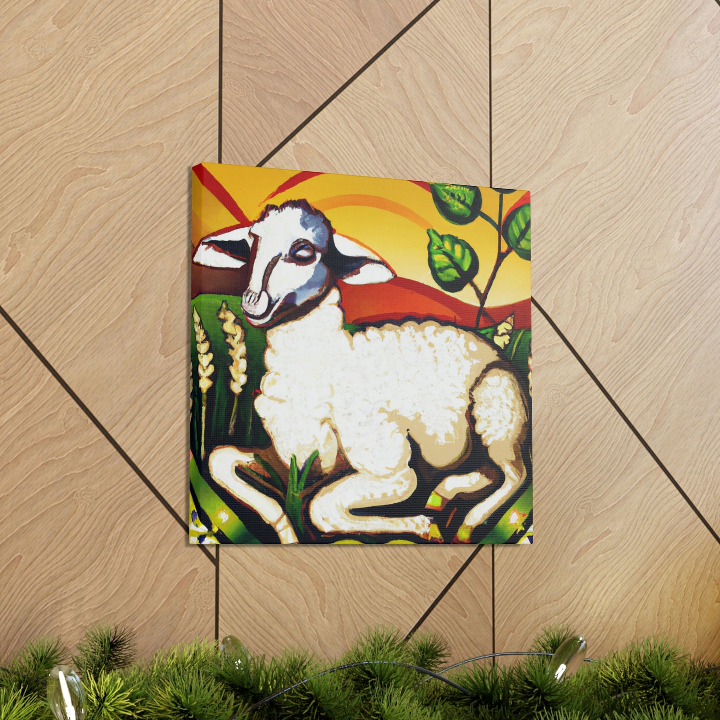 Lamb of Enchantment - Canvas