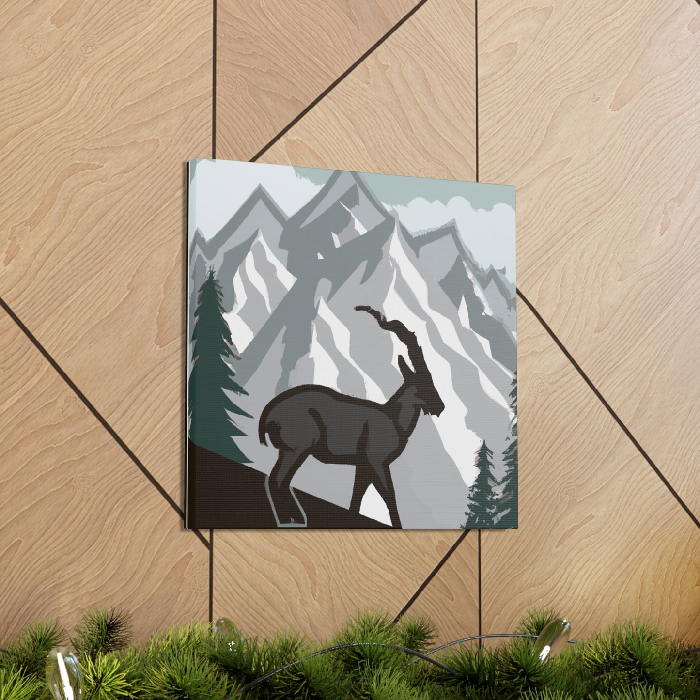 "Chamois Gleaming Glaze" - Canvas