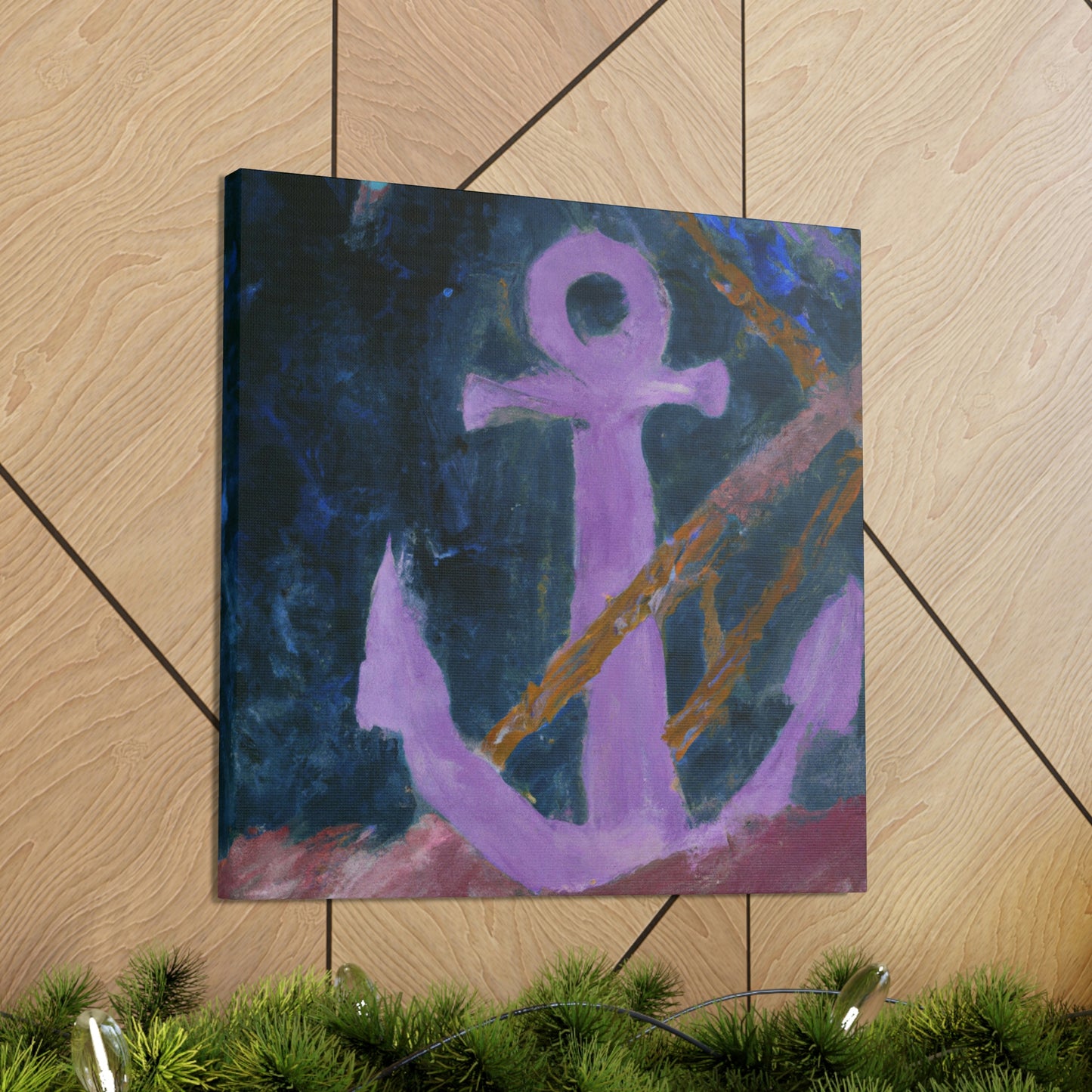 Anchor of Abstraction - Canvas