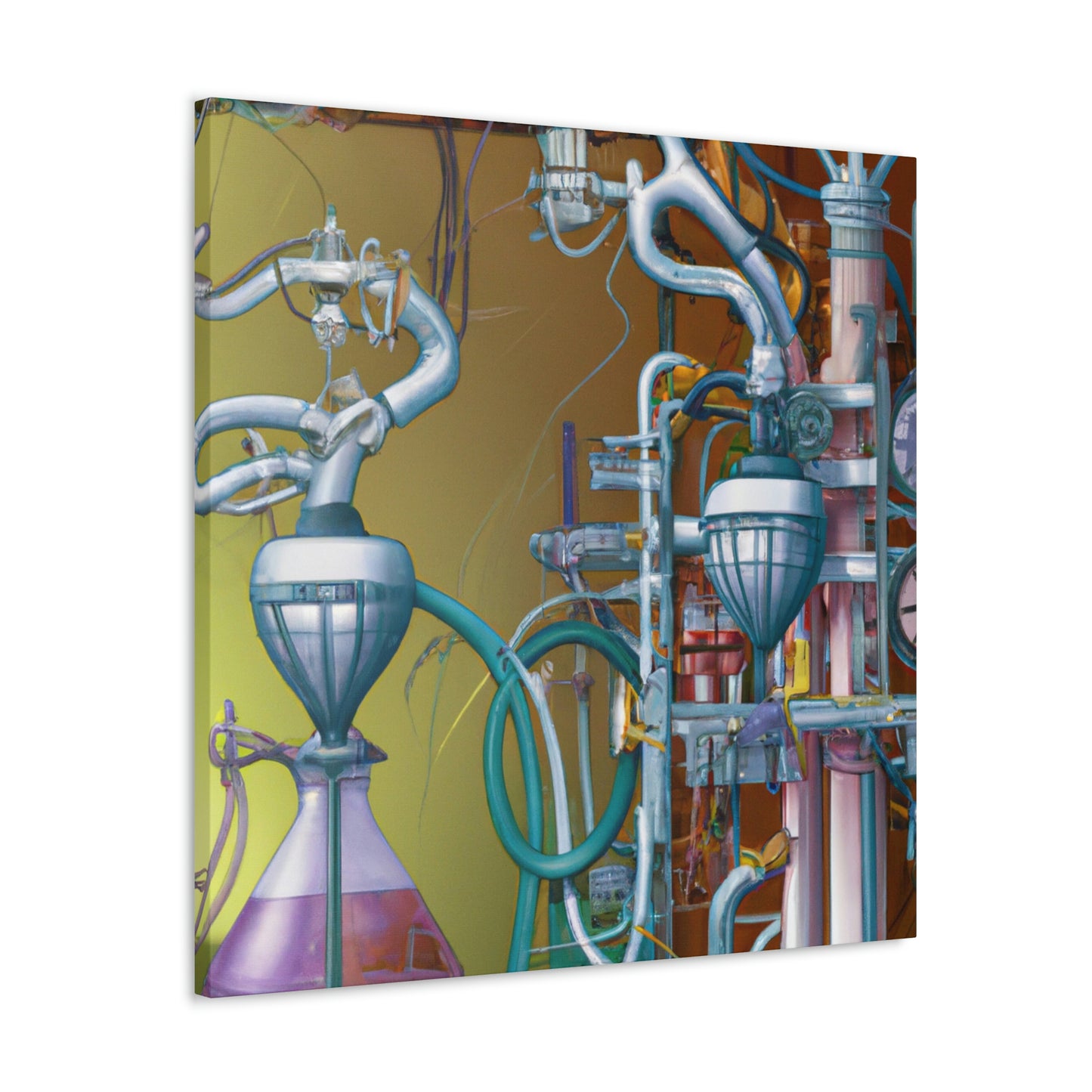 "Lab Equipment Visionary" - Canvas