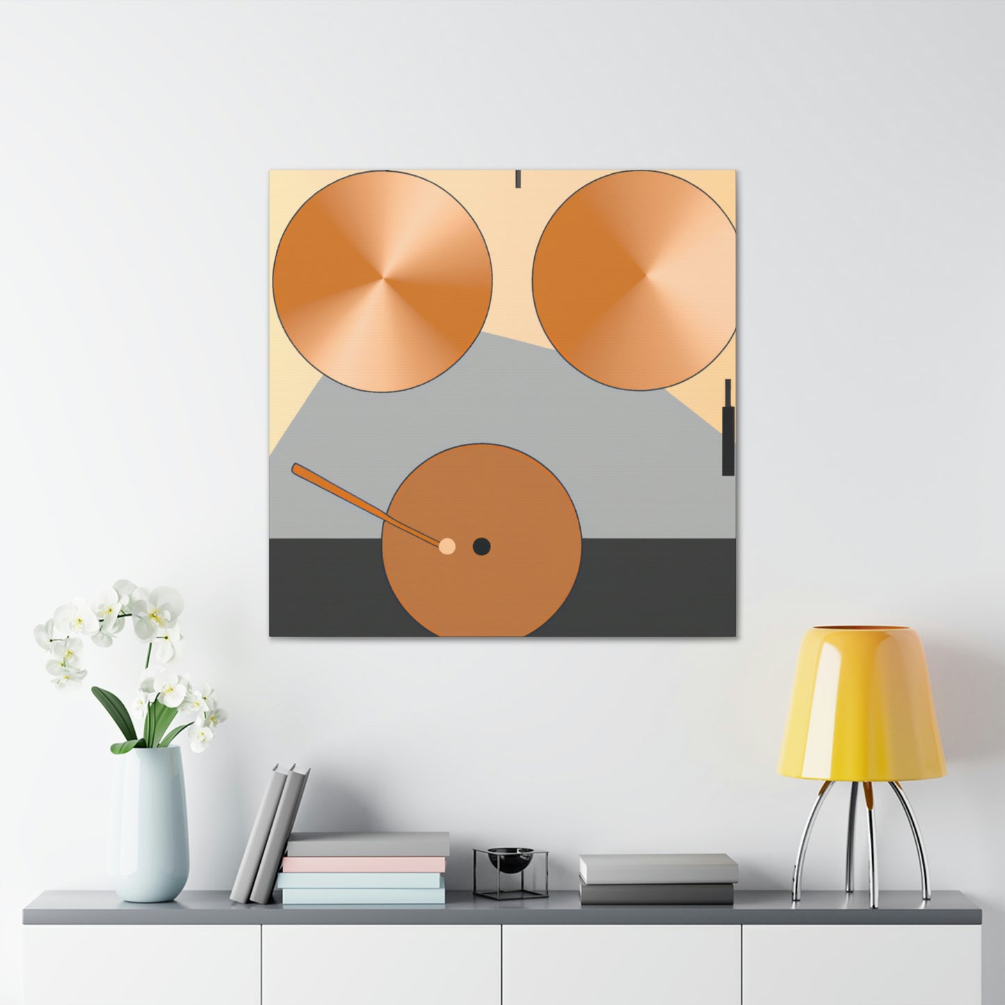 Symphonic Cymbal Dance - Canvas