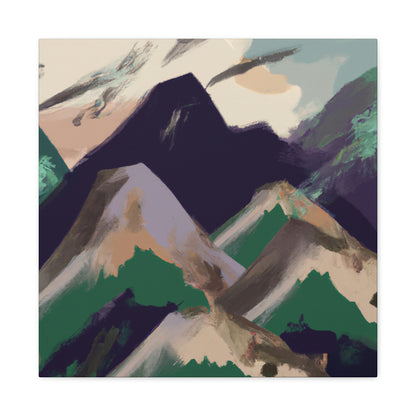 Mountain Memory Landscape - Canvas