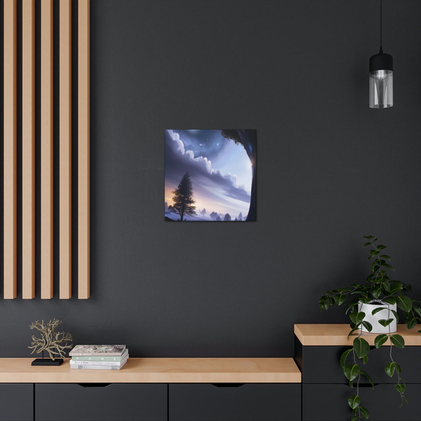 Layered Tranquil Dreamscapes - Canvas