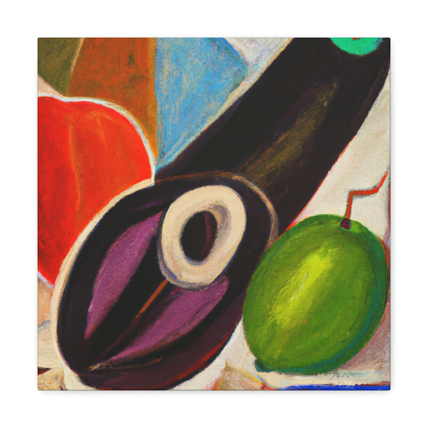 Veggies in Expressionism - Canvas