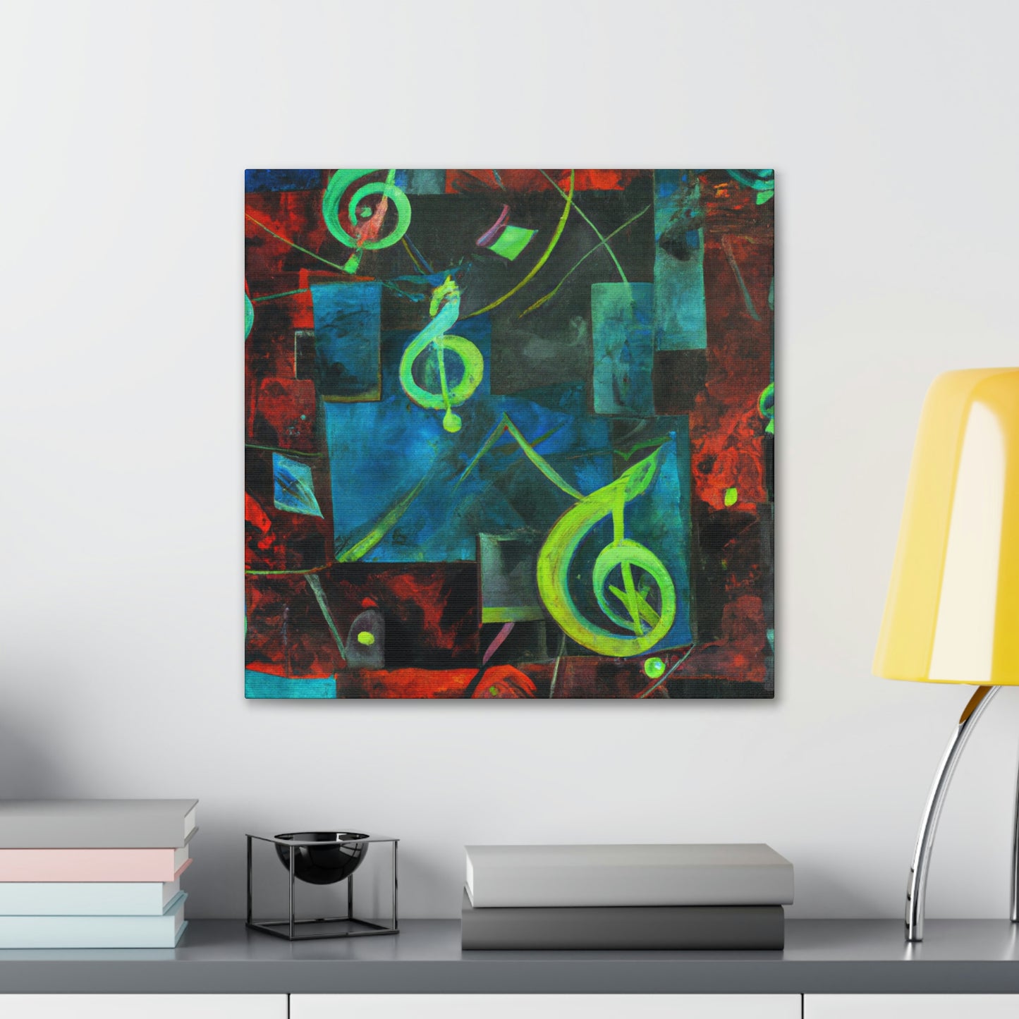 Music of Melody. - Canvas