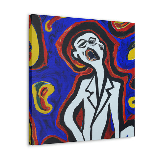 "Bleeding Blues Emotion" - Canvas