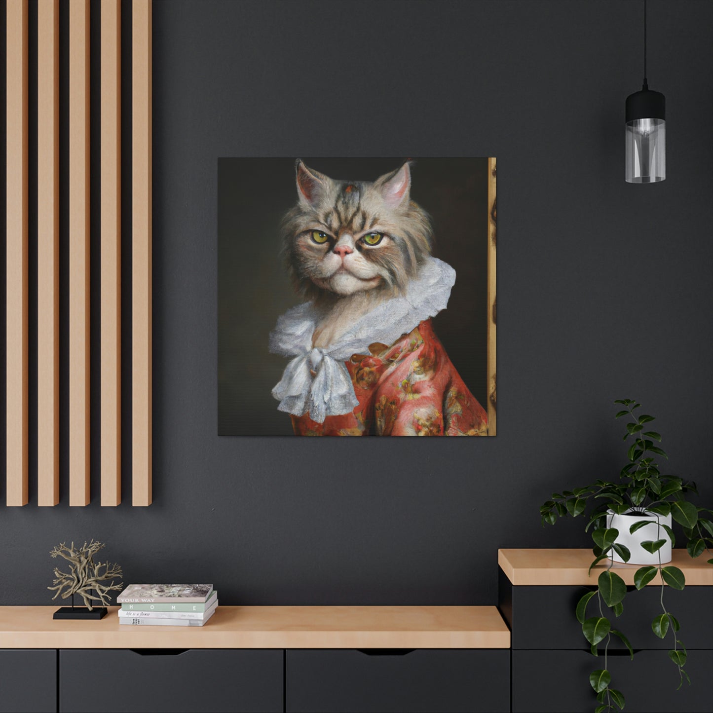 Cats in Baroque - Canvas