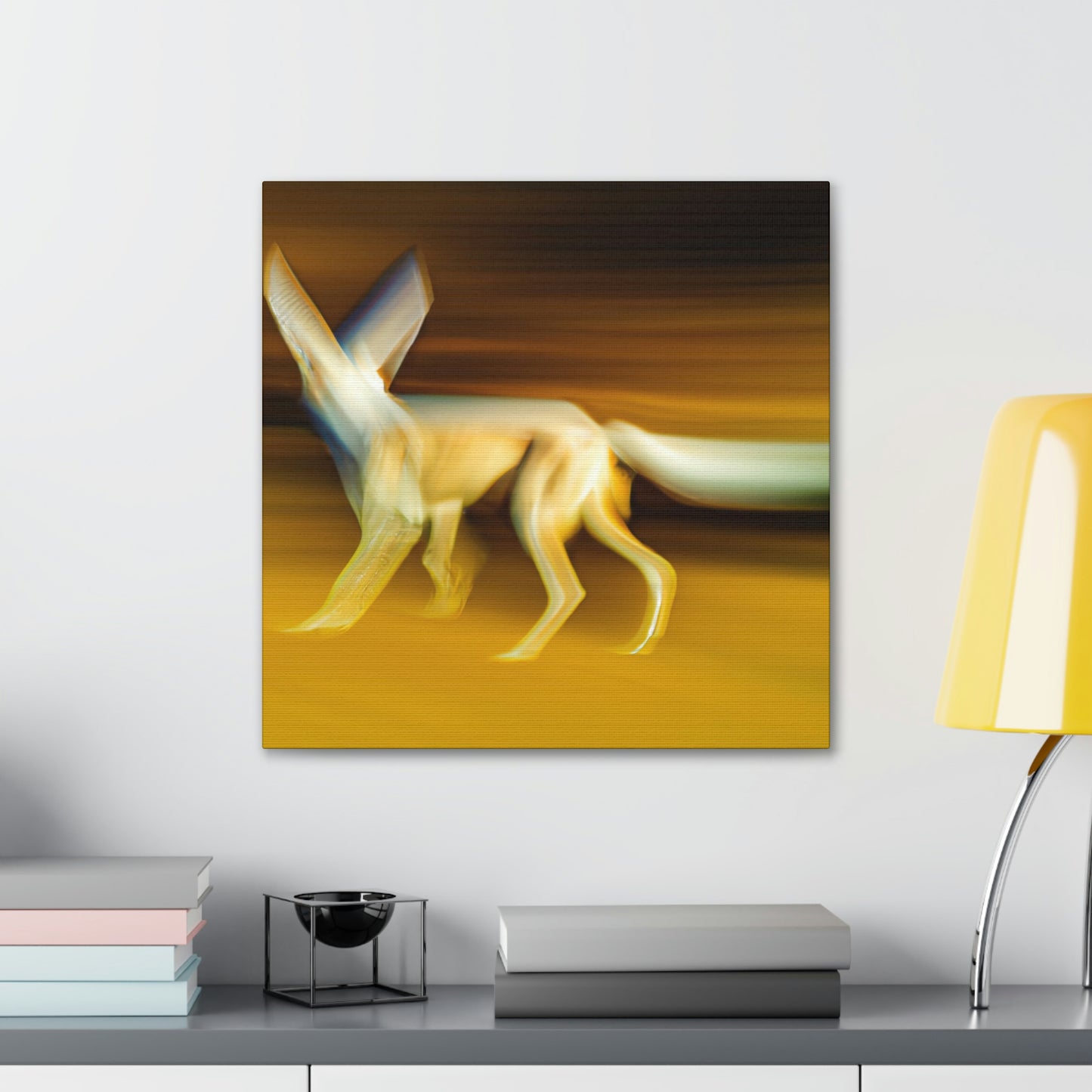 Fennec Fox Luxurious Glamour - Canvas