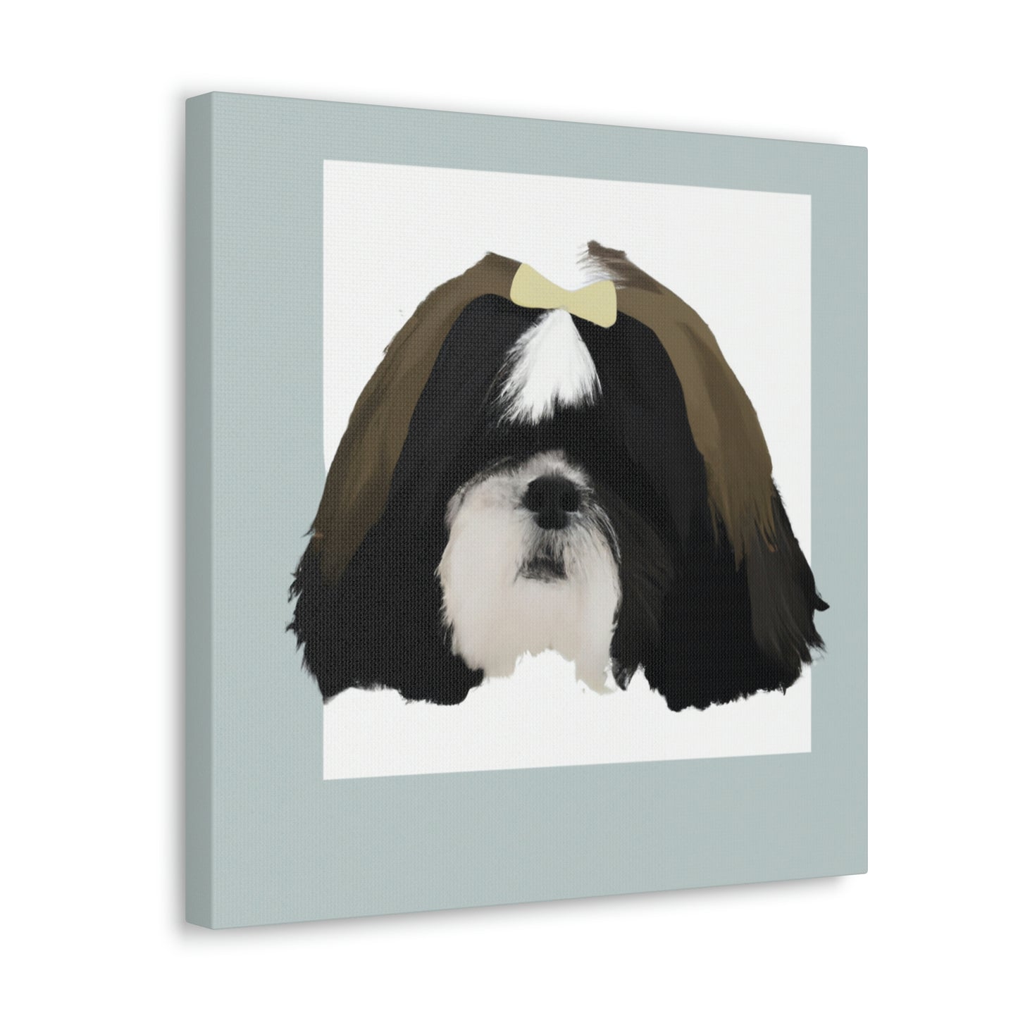 "Classic Shih Tzu Portrait" - Canvas