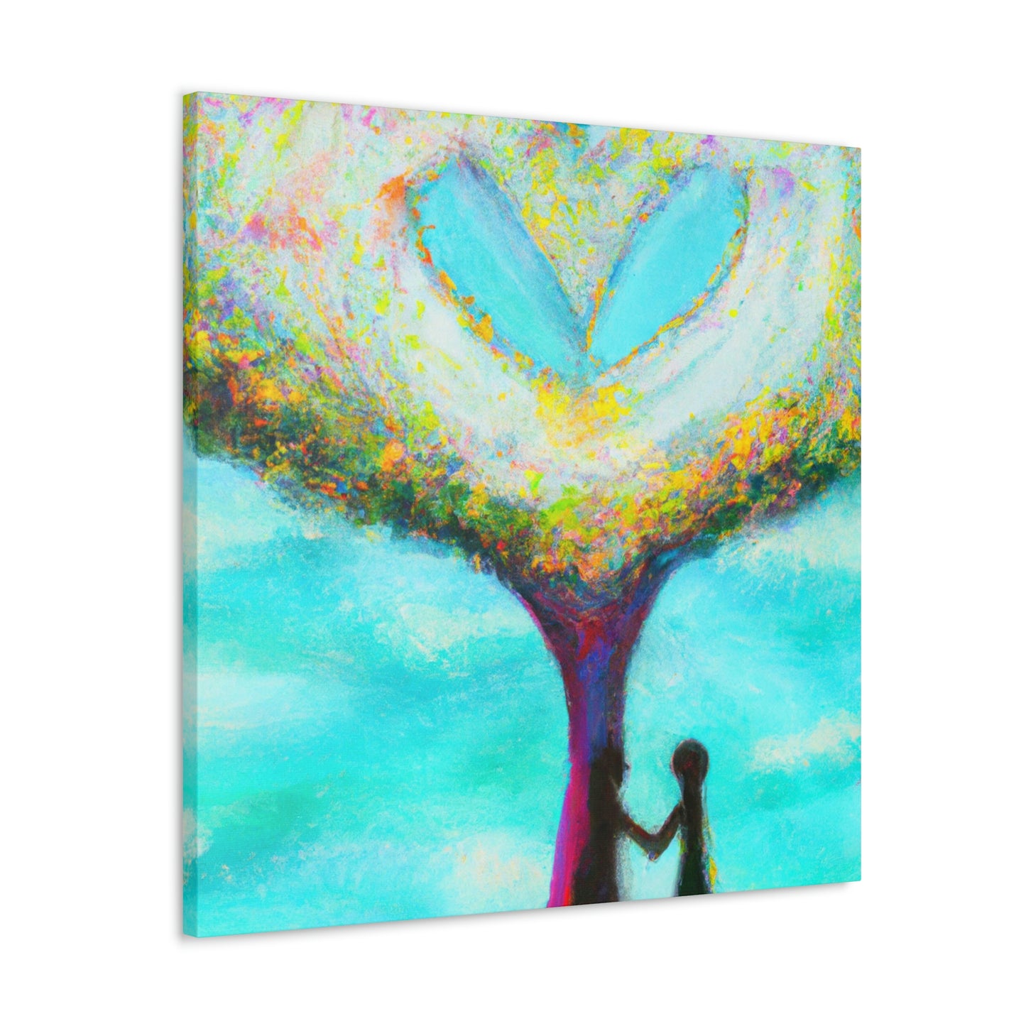 "Love Tree Abstracted" - Canvas