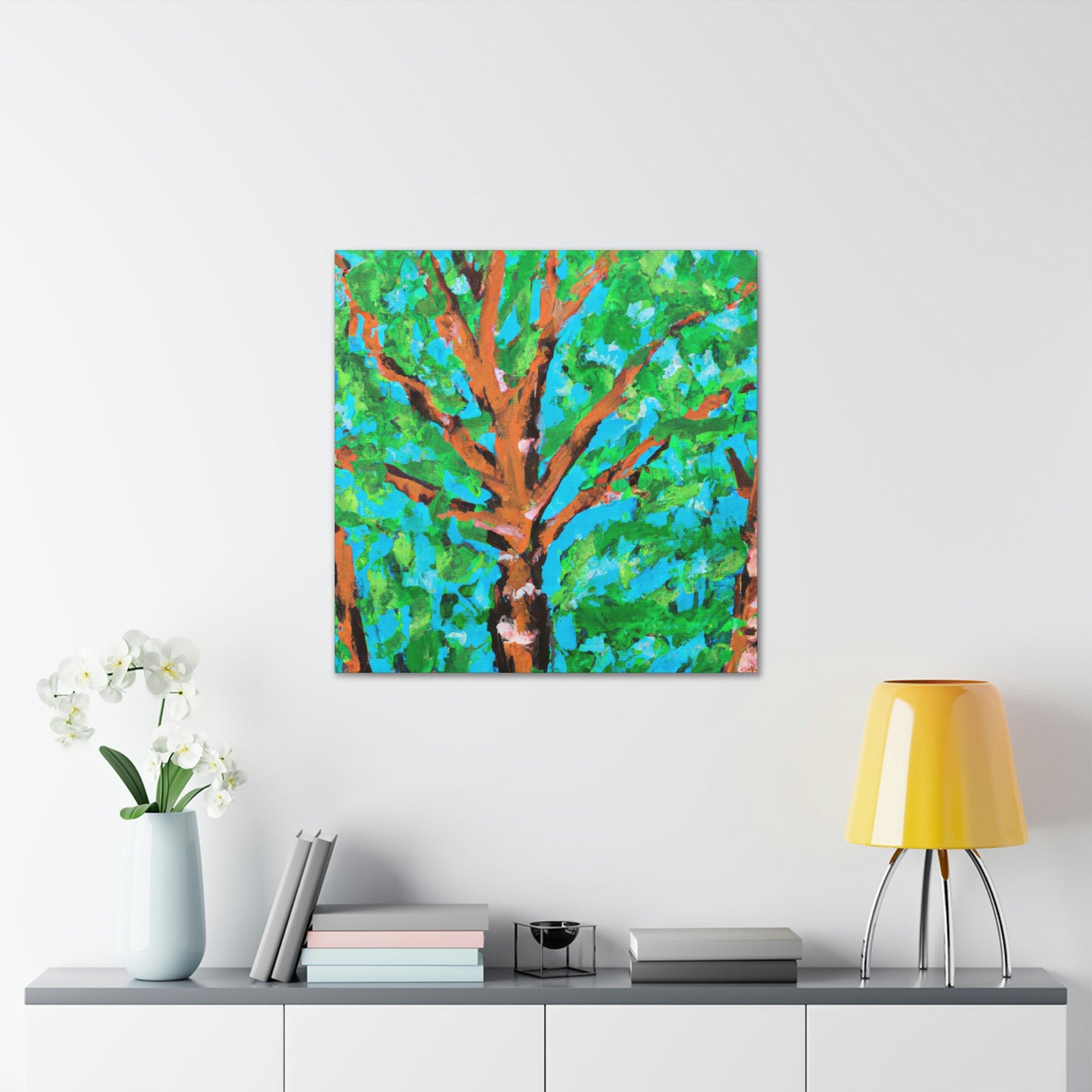 Beech Tree Expressionism - Canvas