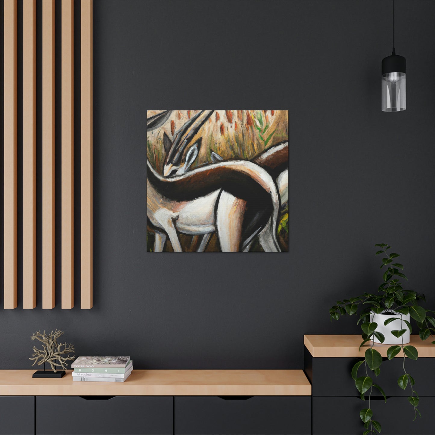 Antelope in Expressionism - Canvas