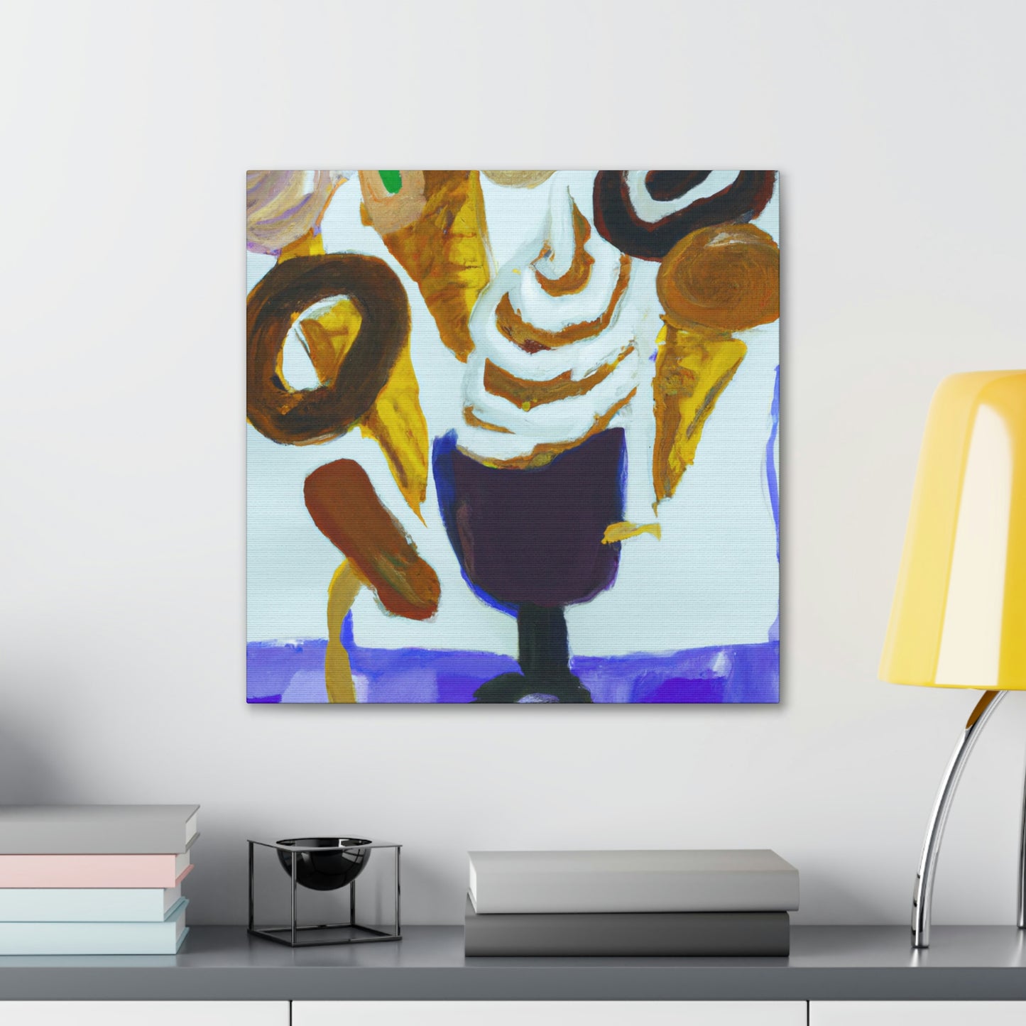 "Ice Cream Fantasia" - Canvas