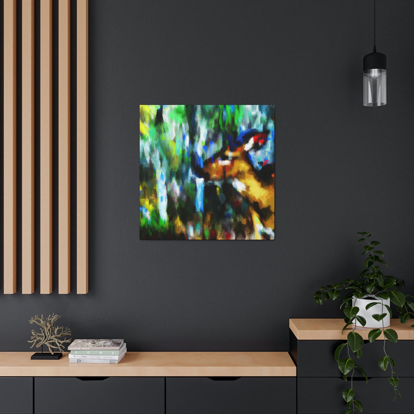 Whitetail Deer Insightful - Canvas