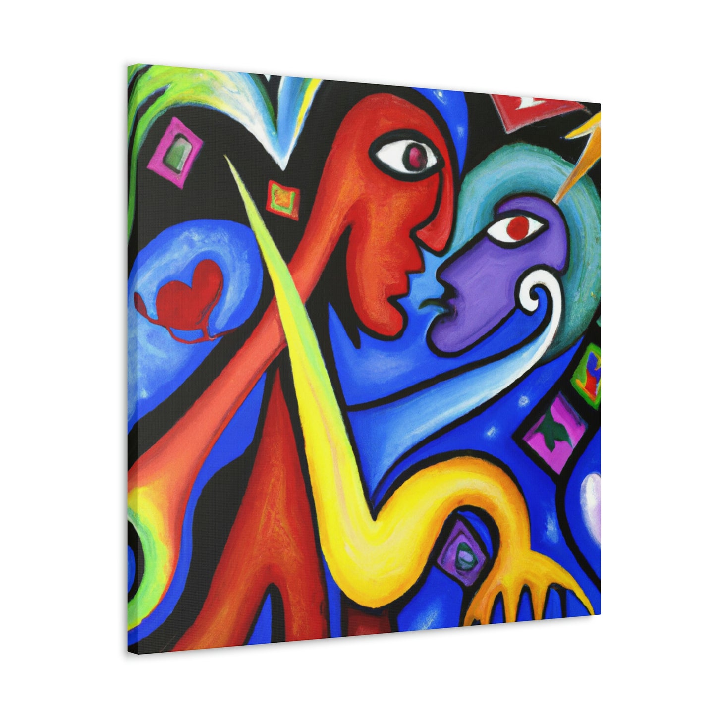 Love and Stars Unite - Canvas