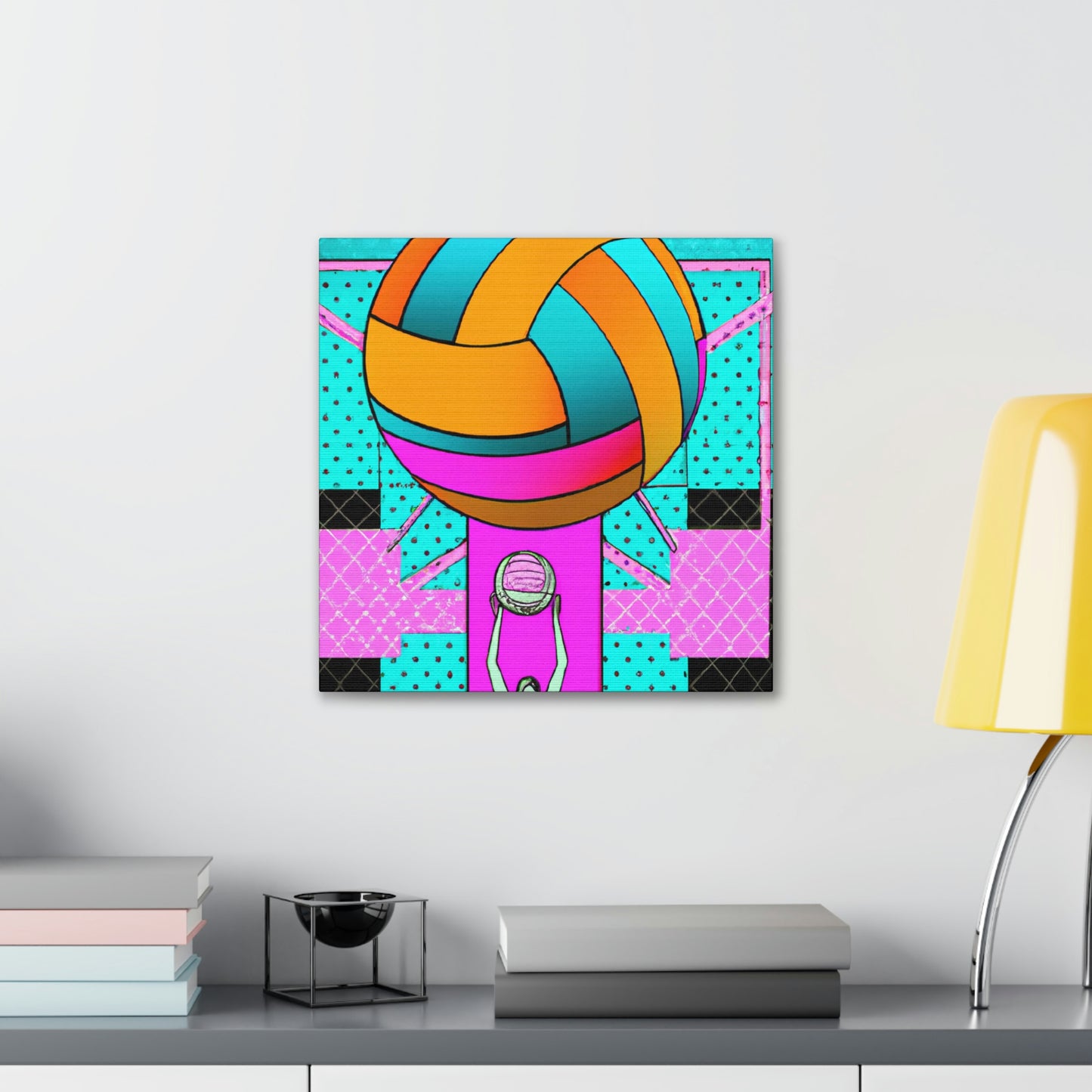 "Volleyball on the Beach" - Canvas