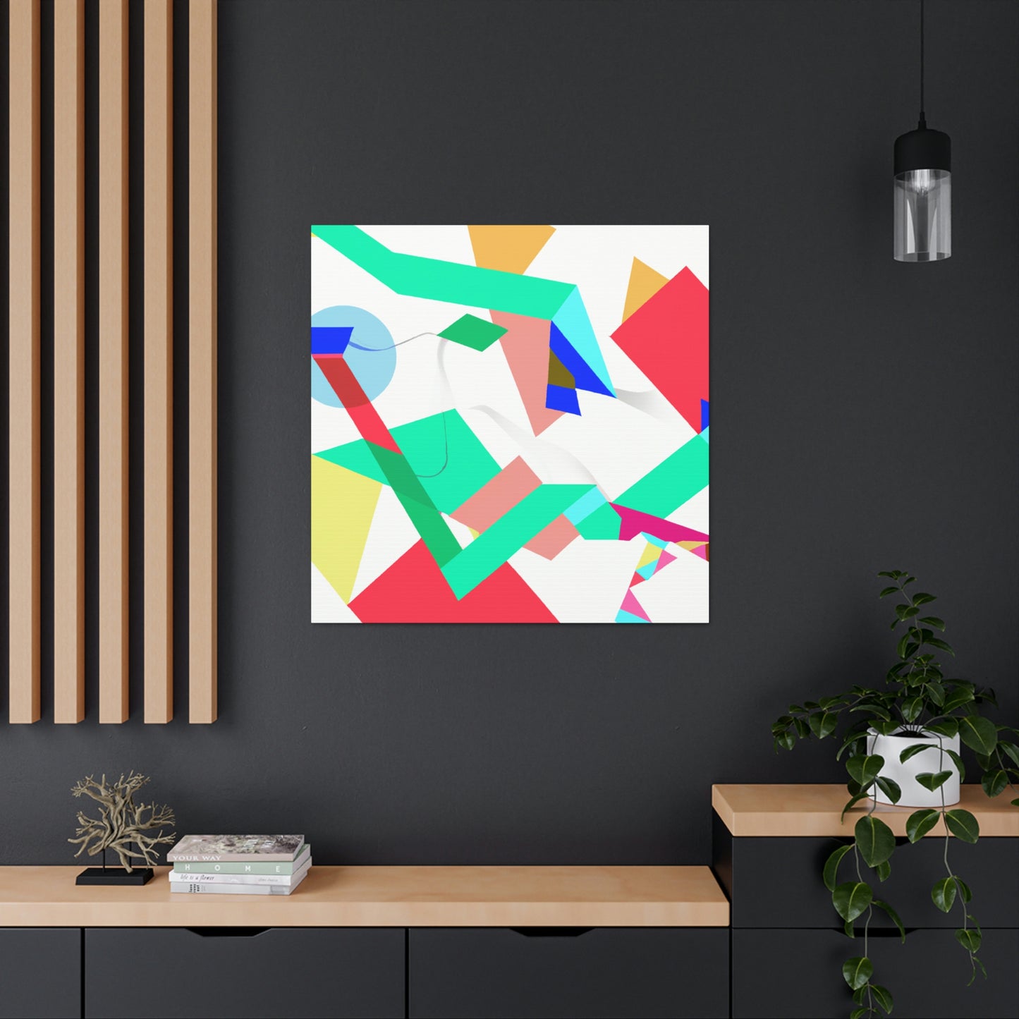 Rebirth of Colorful Hope - Canvas