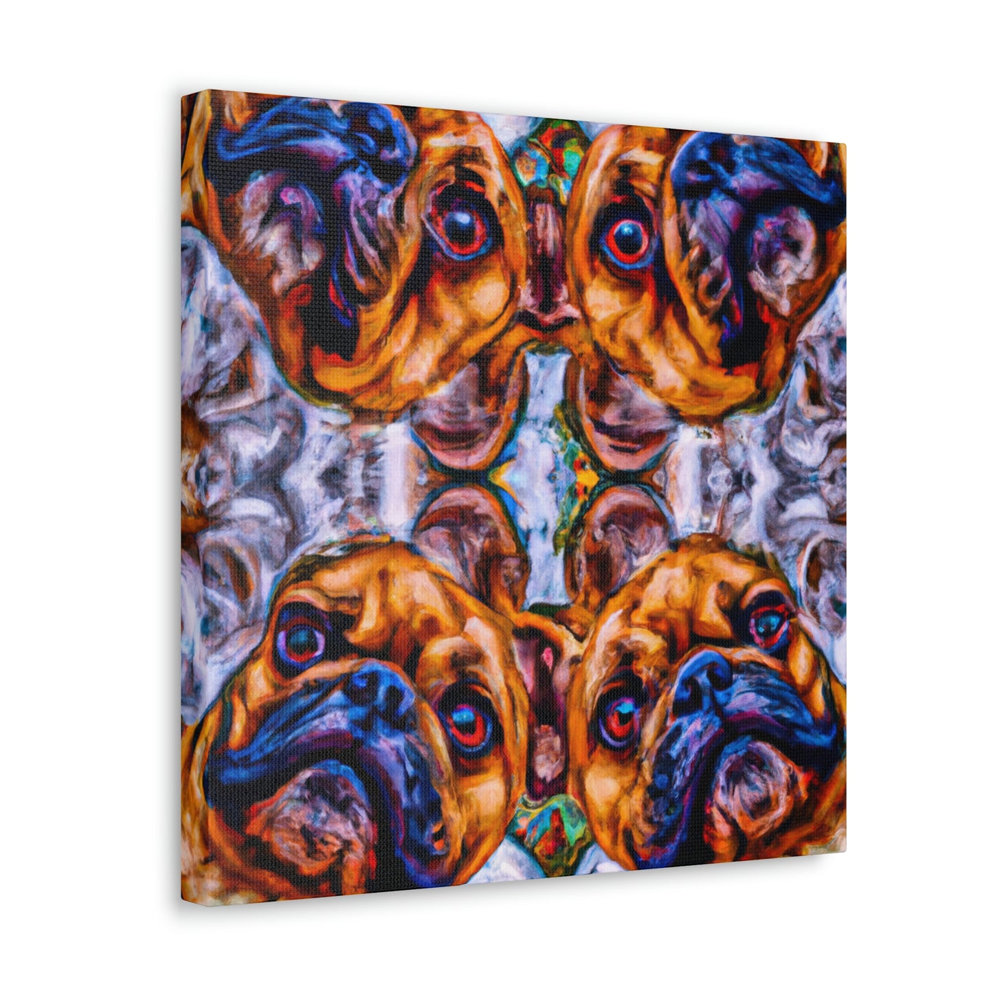 "French Bulldog Splendor" - Canvas