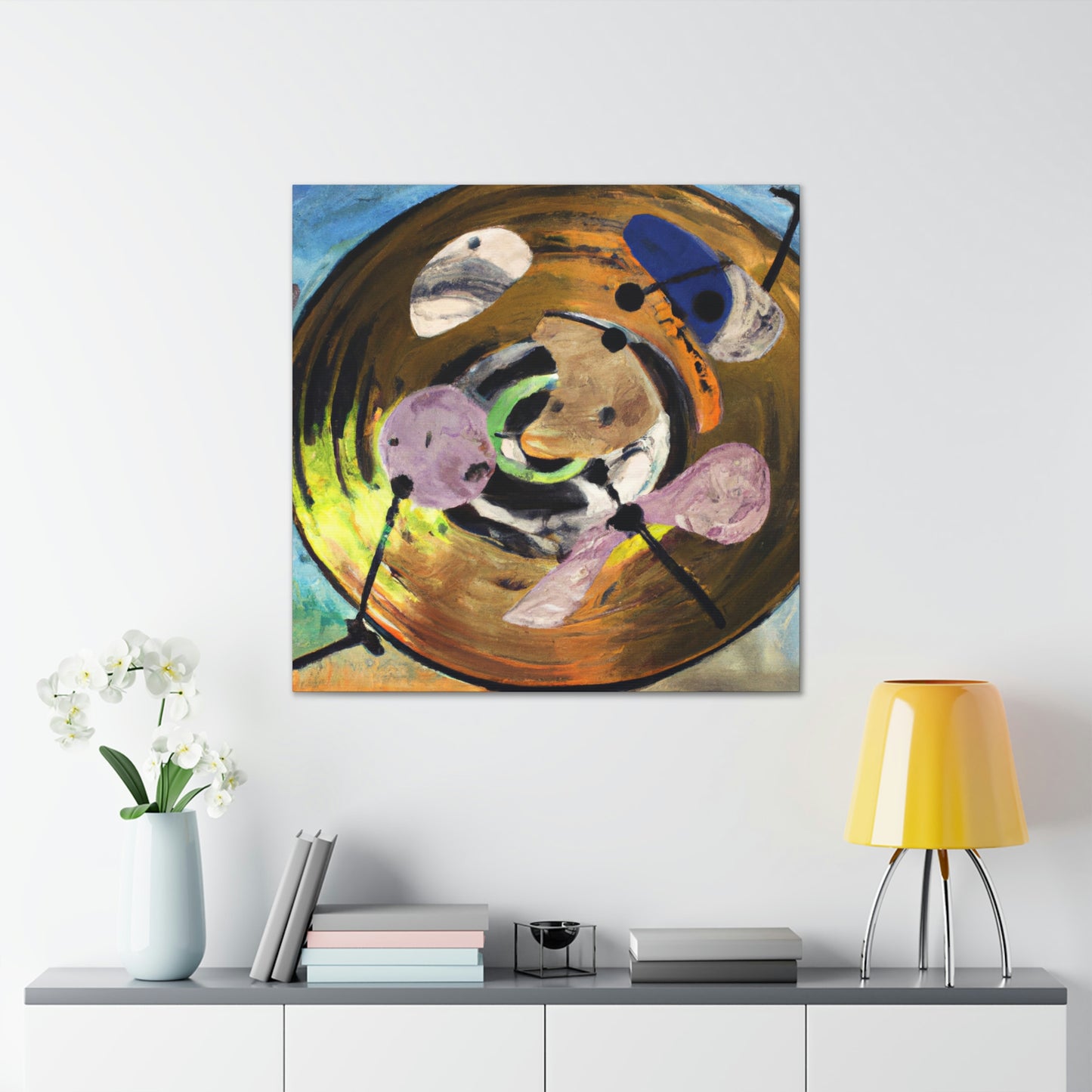 Cymbals in Harmony - Canvas