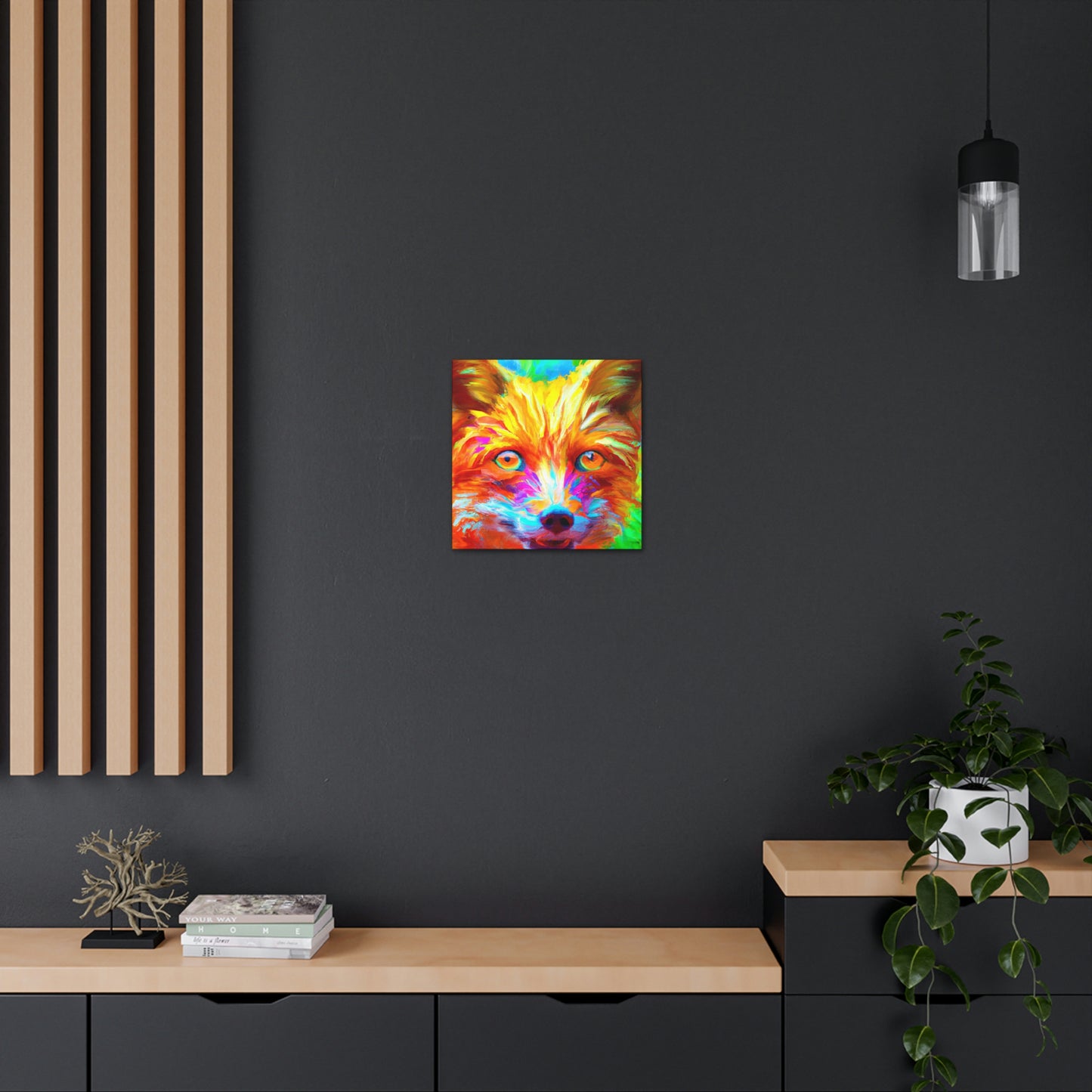 "The Dhole in Color" - Canvas