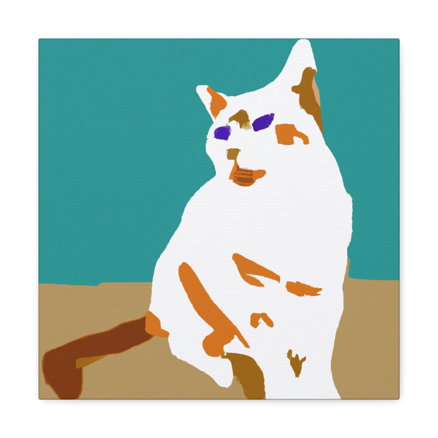 Cats in Minimalism - Canvas