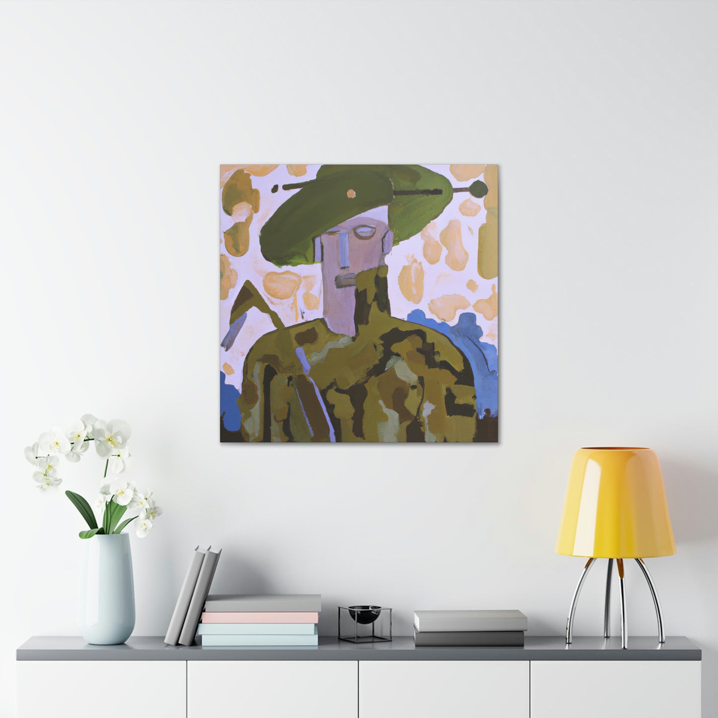 "Soldier of Freedom's Cause" - Canvas