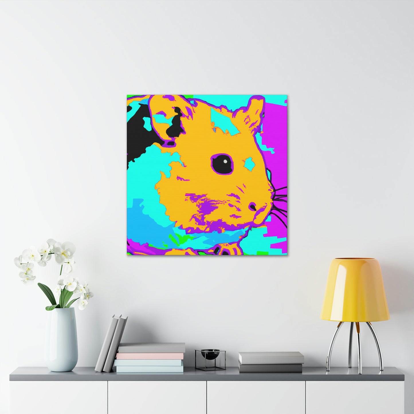 Hamsters in Minimalism - Canvas