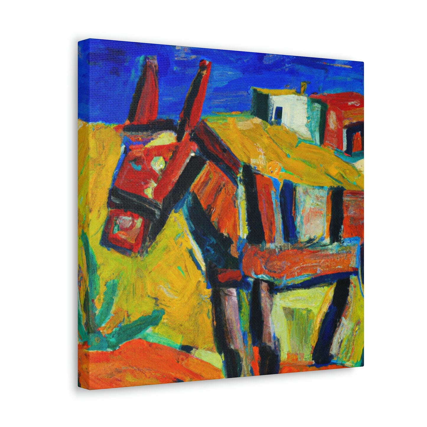 Mule's Power Unleashed - Canvas