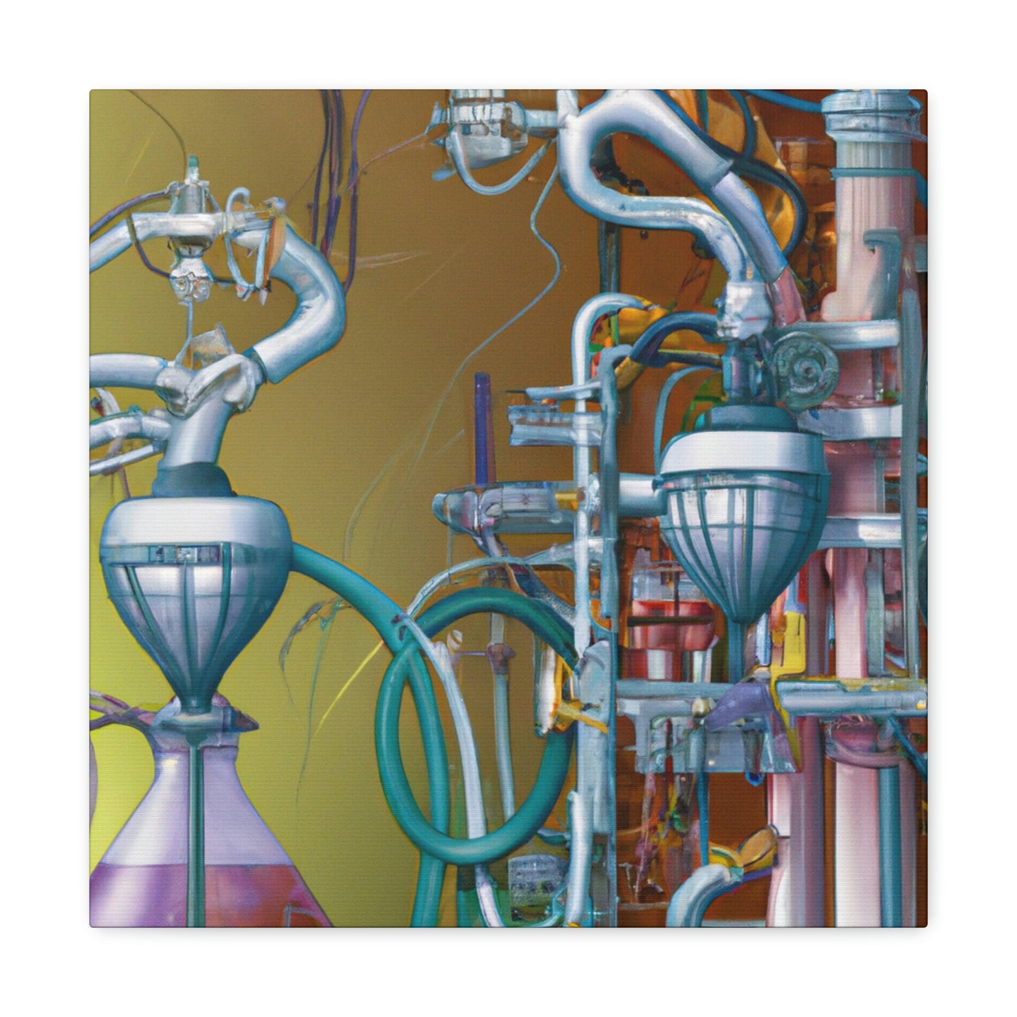 "Lab Equipment Visionary" - Canvas