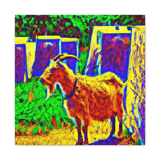 Goat Charisma Aweakening - Canvas